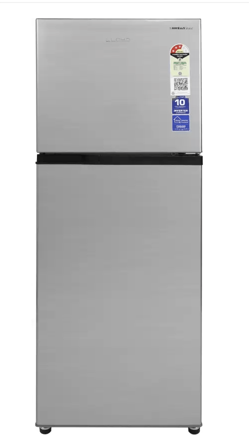 Lloyd by Havells 240 L Frost Free Double Door 3 Star Refrigerator  (Metallic Silver, GLFF273AMSC1PC)